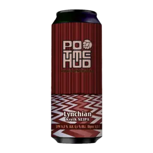 Plechovka piva Lynchian Kveik NEIPA od pivovaru Potmehúd, 0,5 l